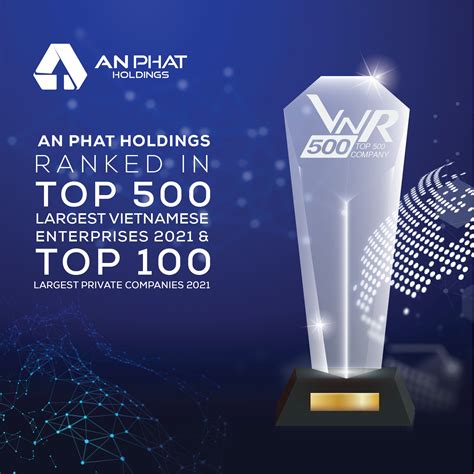 An Phat Holdings Is Ranked In The Top 500 Largest Enterprises In Vietnam In 2021 And Top 100
