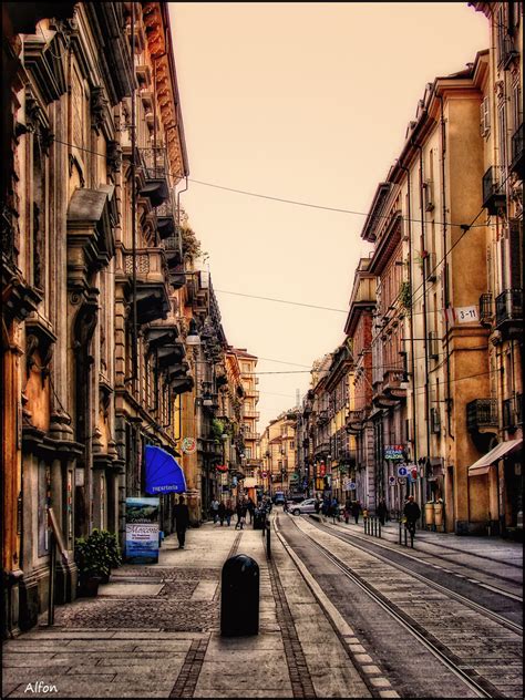 Turin Torino Street Photography Italy Una Calle Cu Flickr