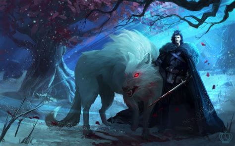 982929 Digital Art Warrior A Song Of Ice And Fire Sword Jon Snow