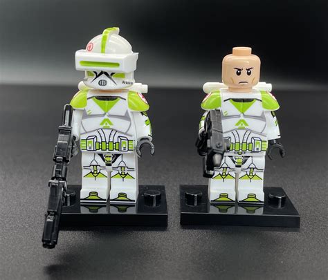 Lego Custom Star Wars 442nd Clone Trooper X 4 Etsy
