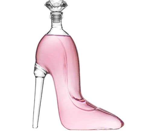 High Heel Glass Bottle For Wine In 2020 Stiletto Heels High Heels