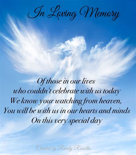 In Memory Of Lost Loved One Put This Saying In A Frame To Sit On A