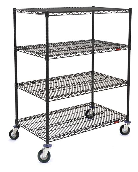 72 In X 24 In X 68 In Drywet Wire Shelving Unit 8em54cc2472bl Srp