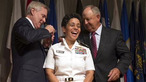 navy gets its first female four star admiral cbs news