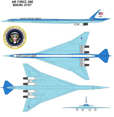 Air Force One Boeing 2707 By Bagera3005 On Deviantart