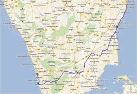 Map of bus routes in tamil nadu. Kerala Tamilnadu Map | Holiday Map Q | HolidayMapQ.com
