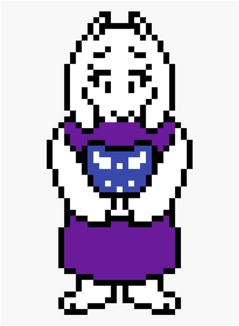 Undertale Toriel Overworld Sprite Hd Png Download Kindpng Images And Photos Finder