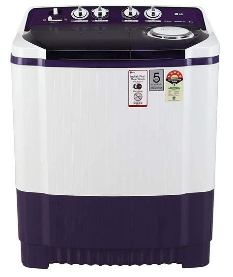 Lg 8 Kg 5 Star Semi Automatic Top Loading Washing Machine P8035spmz