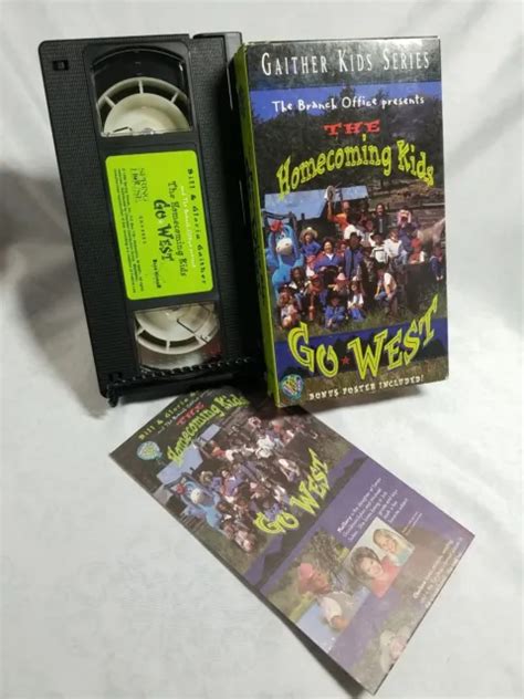 Homecoming Kids Go West Vhs Vcr Tape Vestal Goodman George Younce