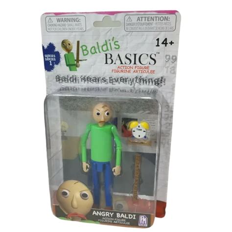Baldis Basics Baldi Action Figure Series 1 Phat Mojo 5 Inches New