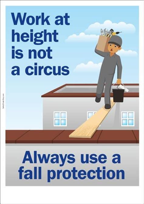 High resolution official theatrical movie poster (#1 of 18) for in the heights (2021). Work at height is not a circus | Health and safety poster ...