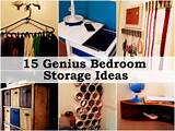 Storage Ideas In Bedroom