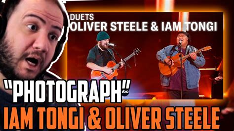 Iam Tongi Oliver Steele Sing Ed Sheeran S Photograph American Idol
