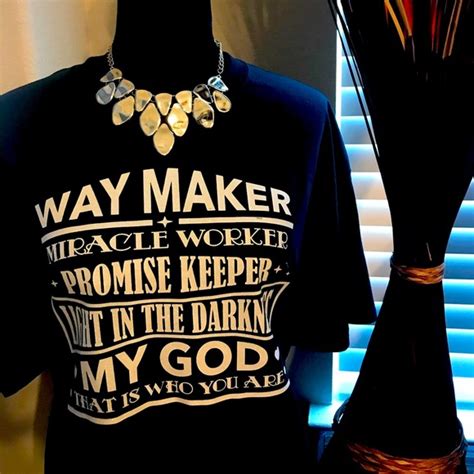 Tops Way Maker Miracle Worker Promise Keeper Tshirt 3xl Poshmark