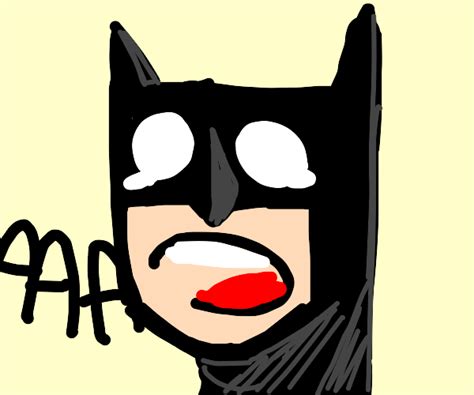 Screaming Batman Drawception