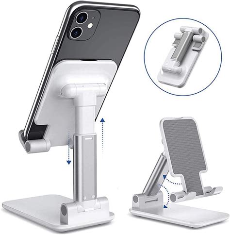Cell Phone Stand Adjustable Cell Phone Stand Foldable Portable