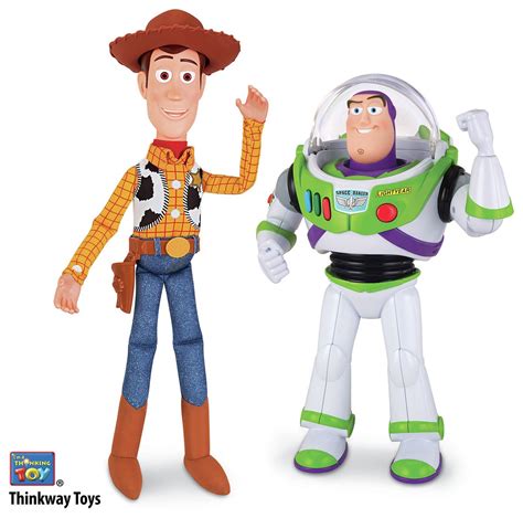 Disney Toy Story Woody And Buzz Talking Figures Bop Bops