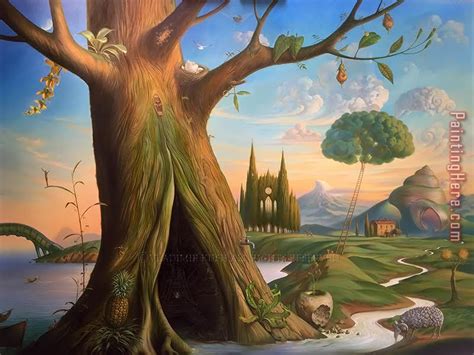 Vladimir Kush Tree Of Life Painting Anysize 50 Off Tree Of Life