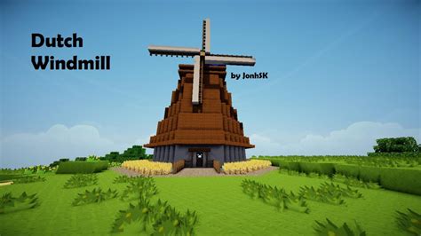 Dutch Windmill Minecraft Map