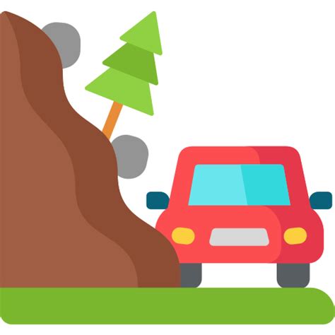 Landslide Free Icon