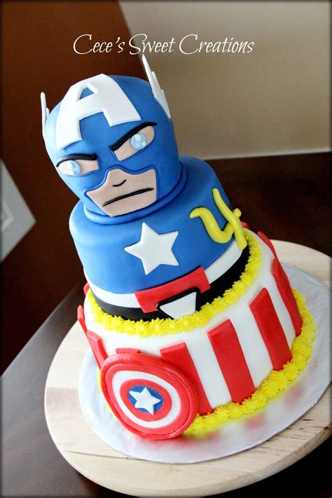 Check spelling or type a new query. Captain America Birthday Cake - CakeCentral.com