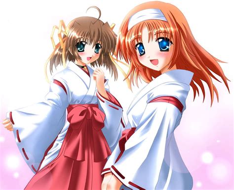 Descarga Gratis Nemu Y Miharu En Cosplay Doncella Del Santuario