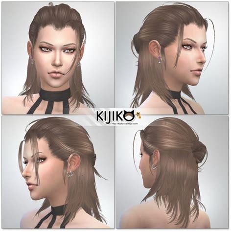 Kijiko Hair 019 Toygerkitten Retextured • Sims 4 Downloads