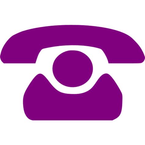 Purple Phone 25 Icon Free Purple Phone Icons