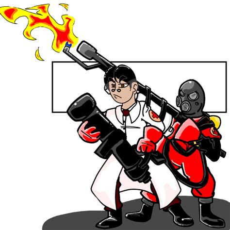 Tf2 Battle Medic And Pyro By Ibiteyourface On Deviantart