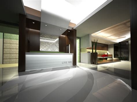 Hotel Reception Interior Design — Nkd