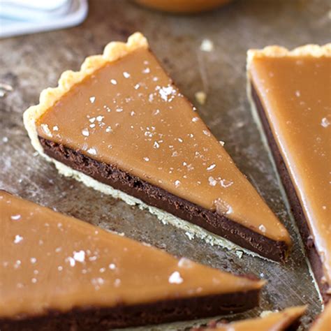 When finished, remove from boiler and let it cool at. Salted Caramel Bittersweet Chocolate Tart - Life Made Simple