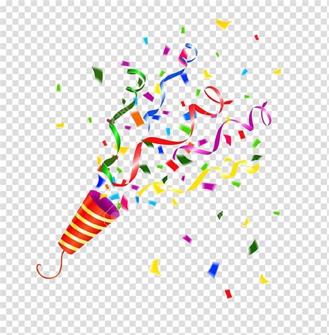 Party clip art leave a comment. Streamers clipart party popper, Streamers party popper ...
