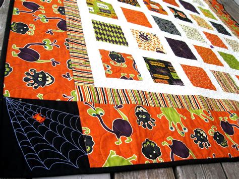 Simply A Monster Bash 54x60 Halloween Quilt By Pinetreelodge On Etsy