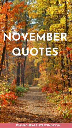 November Quotes Dianas Healthy Living