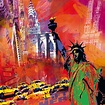 Robert Holzach New York painting - New York print for sale