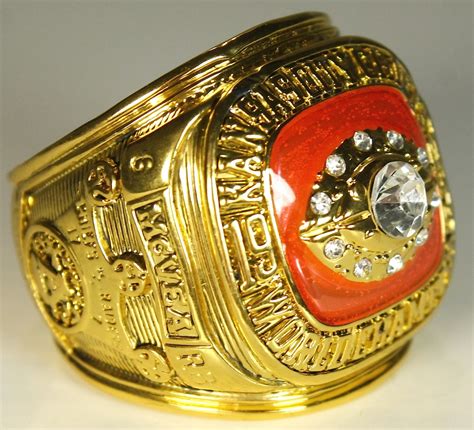 The centerpiece of the ring is the chiefs arrowhead logo, which is composed of 60 diamonds in honor of the franchise's 60th season and 16 cut rubies, which represents the 10 afc. Warren McVea Kansas City Chiefs High Quality Replica 1969 ...