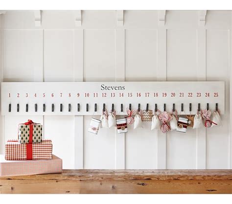 Jumbo Clothespin Advent Calendar Pottery Barn Kids