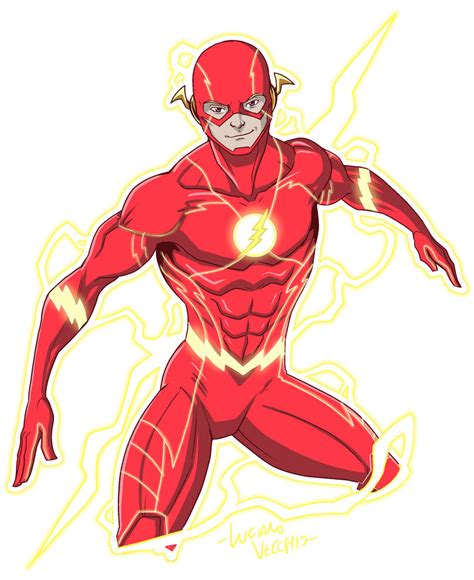 Flash Superhero Drawing Free Download On Clipartmag