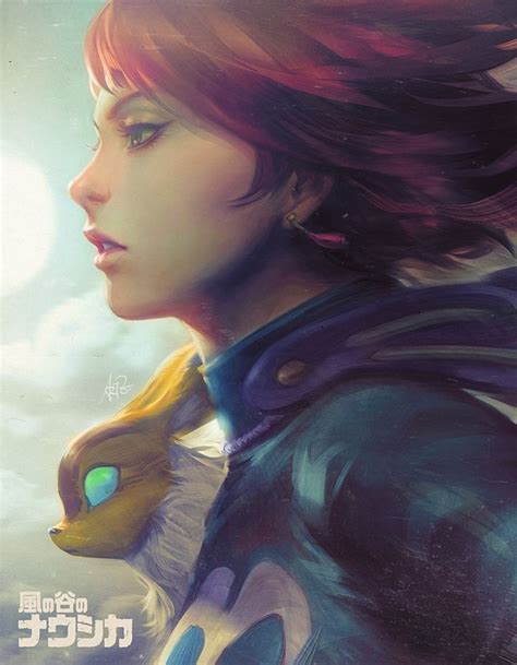 Artist Stanley Artgerm Lau Kaze No Tani No Nausicaä Nausicaä Of