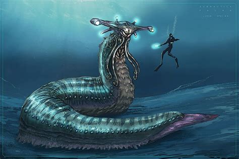 Subnautica Early Creature Sketches V01 Pat Presley On Artstation At
