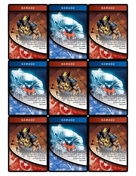This is a list of notable card dedicated deck games, which use neither standard playing cards nor collectible trading cards. DC vs Marvel Deck-Building Card Game Prototype on Behance