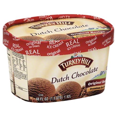 Turkey Hill Dutch Chocolate Premium Ice Cream Fl Oz Walmart Com