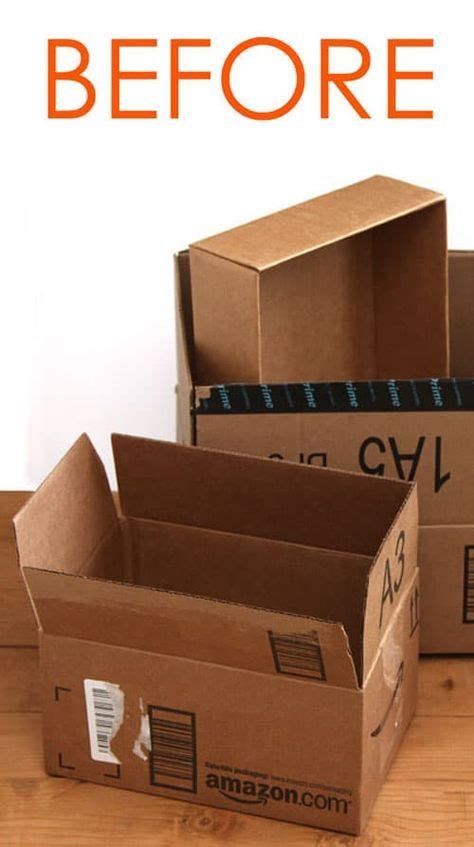 Turn These Free Cardboard Boxes Into Something Beautiful And Useful For