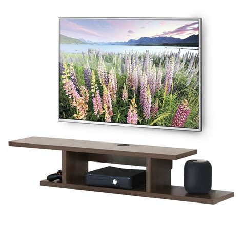 Fitueyes Floating Tv Stand Wall Mounted Entertainment Center Media