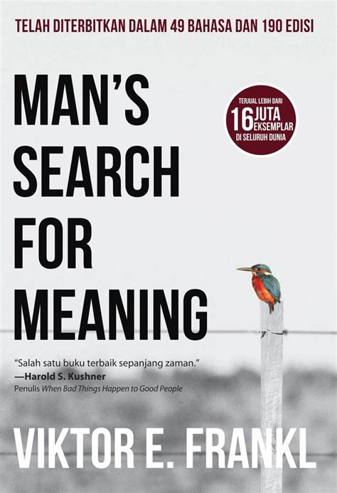 Review Buku Mans Search For Meaning Karya Viktor E Frankl