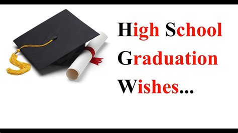 Congratulations Wishes For High School Graduation🎓 Youtube