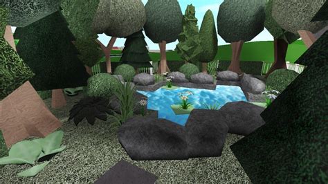 How To Build A Pond In Bloxburg Iiopal ♡ Youtube