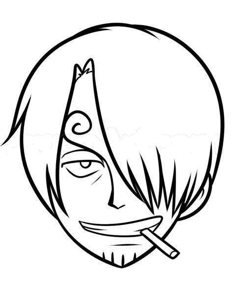 Vinsmoke Sanji 7 Coloring Page Anime Coloring Pages Porn Sex Picture