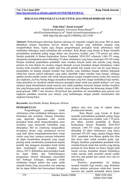 Contoh Jurnal Taksonomi Teknik Informatika