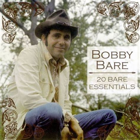 Bobby Bare 20 Bare Essentials Cd Amoeba Music